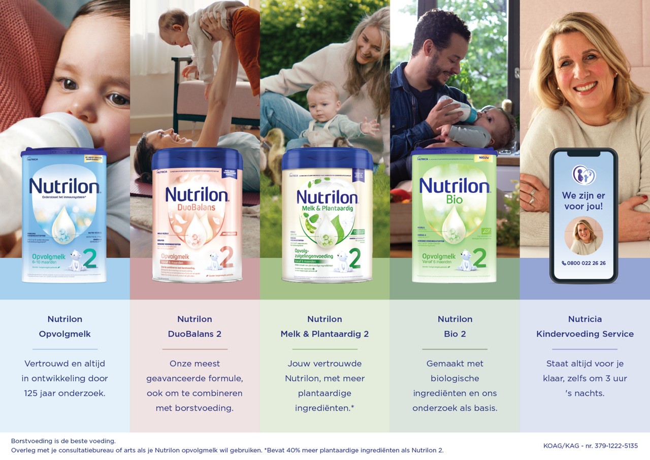 Welke flesvoeding moet je kiezen? Nutrilon